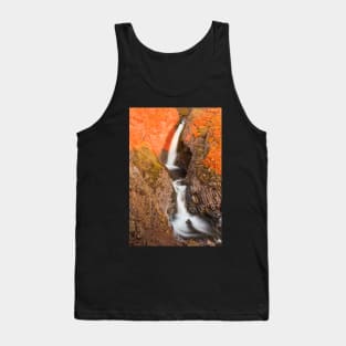 Golden Clock Hour Falls Tank Top